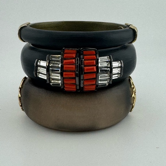 Alexis Bittar Designer Bangle Stack - Picture 1 of 11